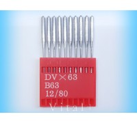 Промислові швейні голки DVx63 Dotec для розпошивальних машин ланцюгового стібка