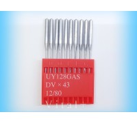 Промислові швейні голки UY128GAS, (DVx43) Dotec для розпошивальних машин
