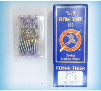 Промышленные швейные иглы DCx27, Flying Tiger для промышленных оверлоков