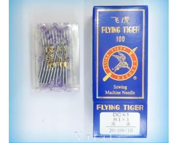Промышленные швейные иглы DCx27, Flying Tiger для промышленных оверлоков