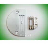 Сменный комплект (игольная пластина B1109-450-D00 + двигатель ткани B1613-450-D00), Китай