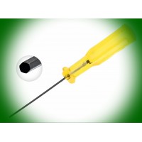 Викрутка шестигранна для швейної техніки, діаметр 1,6 мм, довжина 133 мм жовта